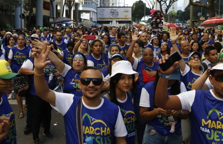 Marcha para Jesus: Guarda Municipal e Seop mobilizam 60 agentes para patrulhamento durante evento gospel