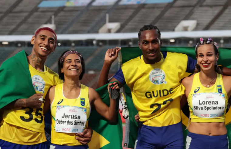 Mundial Paralímpico: brasileiras garantem cinco pódios, sendo eles dois de ouro