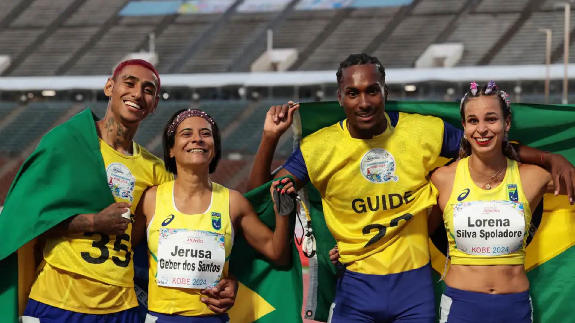 Mundial Paralímpico: brasileiras garantem cinco pódios, sendo eles dois de ouro