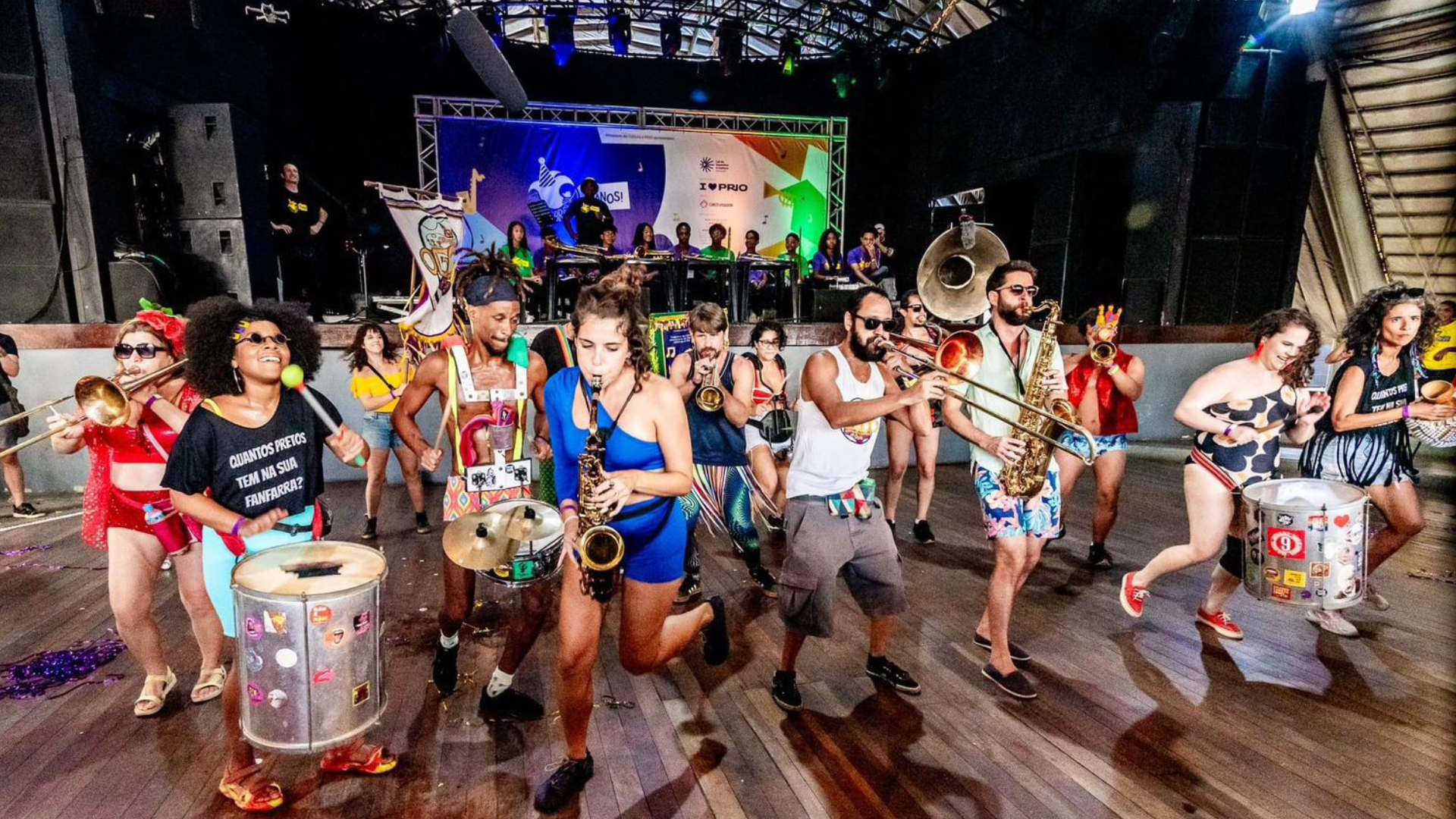 Festival de Fanfarras reúne bandas do Rio e de São Paulo nos dias 24, 25 e 26 em Ilha Grande