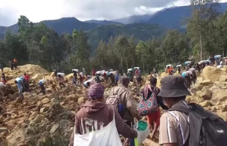 Papua-Nova Guiné sofre deslizamento que soterrou cerca de 2.000 pessoas