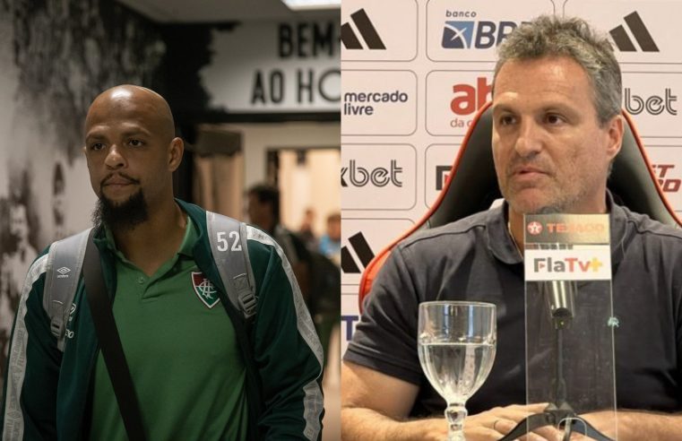 Associação de Árbitros emite nota pedindo punição de Felipe Melo e Bruno Spindel após reclamações