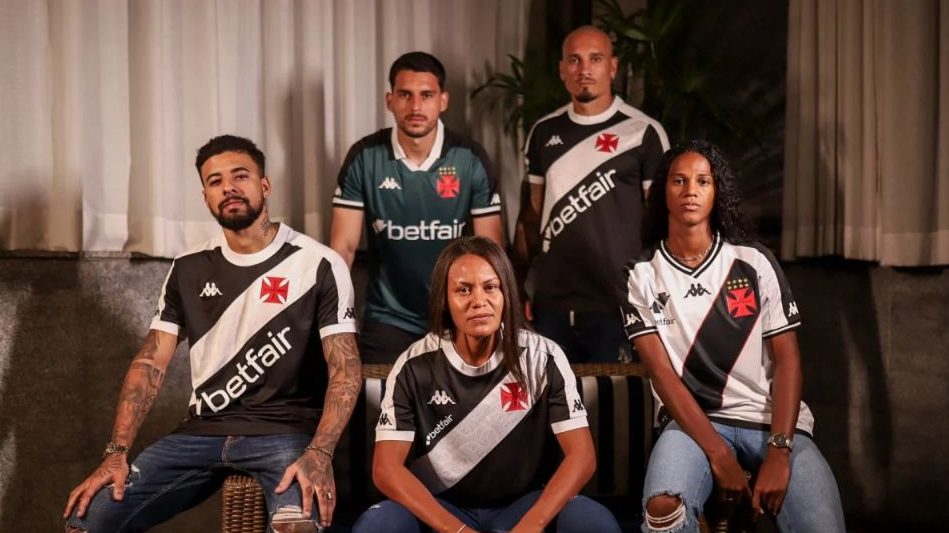 Vasco anuncia nova patrocinadora master para uniformes 2024/2025