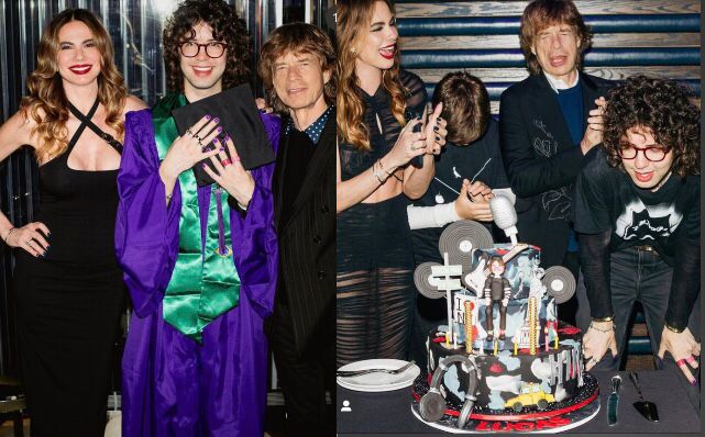 Luciana Gimenez e Mick Jagger comemoram formatura e aniversário de 25 anos do filho em Nova York