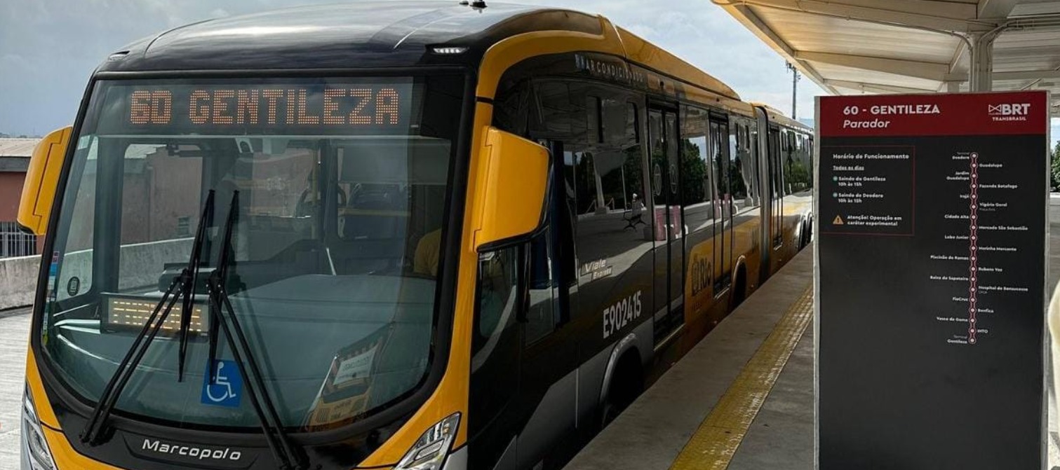 BRT: Prefeitura do Rio inaugura linha Gentileza x Deodoro para aprimorar mobilidade em horário de pico