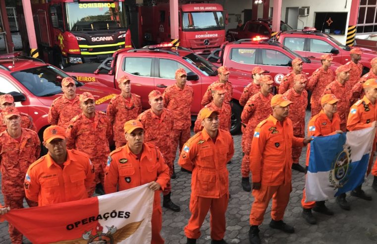 Corpo de Bombeiros do Rio reforça apoio à população do Rio Grande do Sul