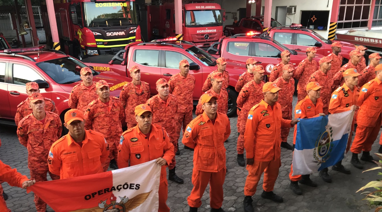 Corpo de Bombeiros do Rio reforça apoio à população do Rio Grande do Sul