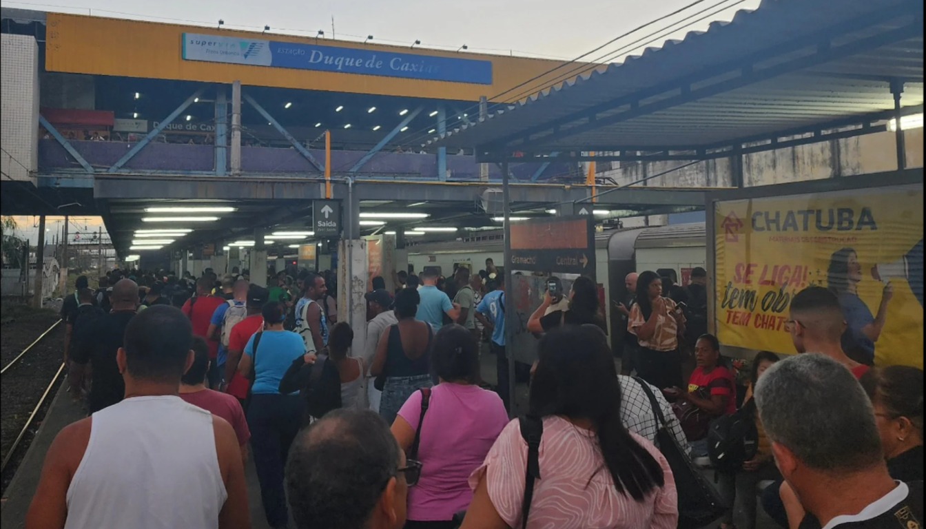 Tiroteio em Vigário Geral afeta circulação do ramal Saracuruna