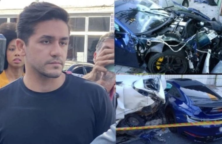 Caso Porsche: polícia investiga se familiares de Fernando retiraram garrafas do carro após acidente