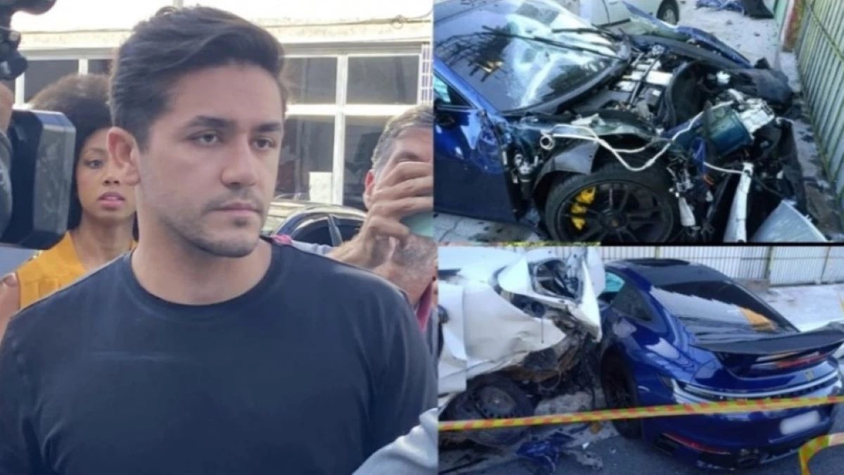 Caso Porsche: polícia investiga se familiares de Fernando retiraram garrafas do carro após acidente