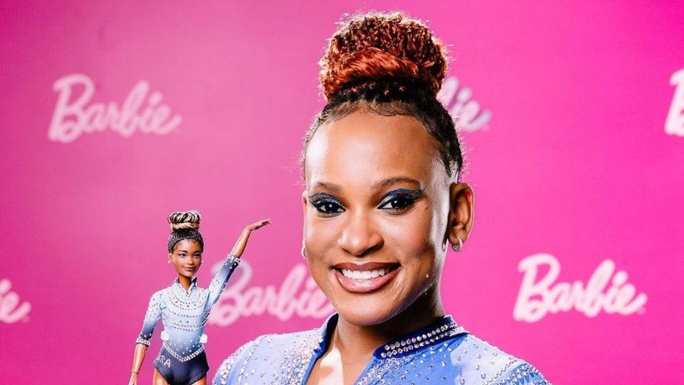 ‘Representa um sonho’: Rebeca Andrade ganha versão personalizada da Barbie