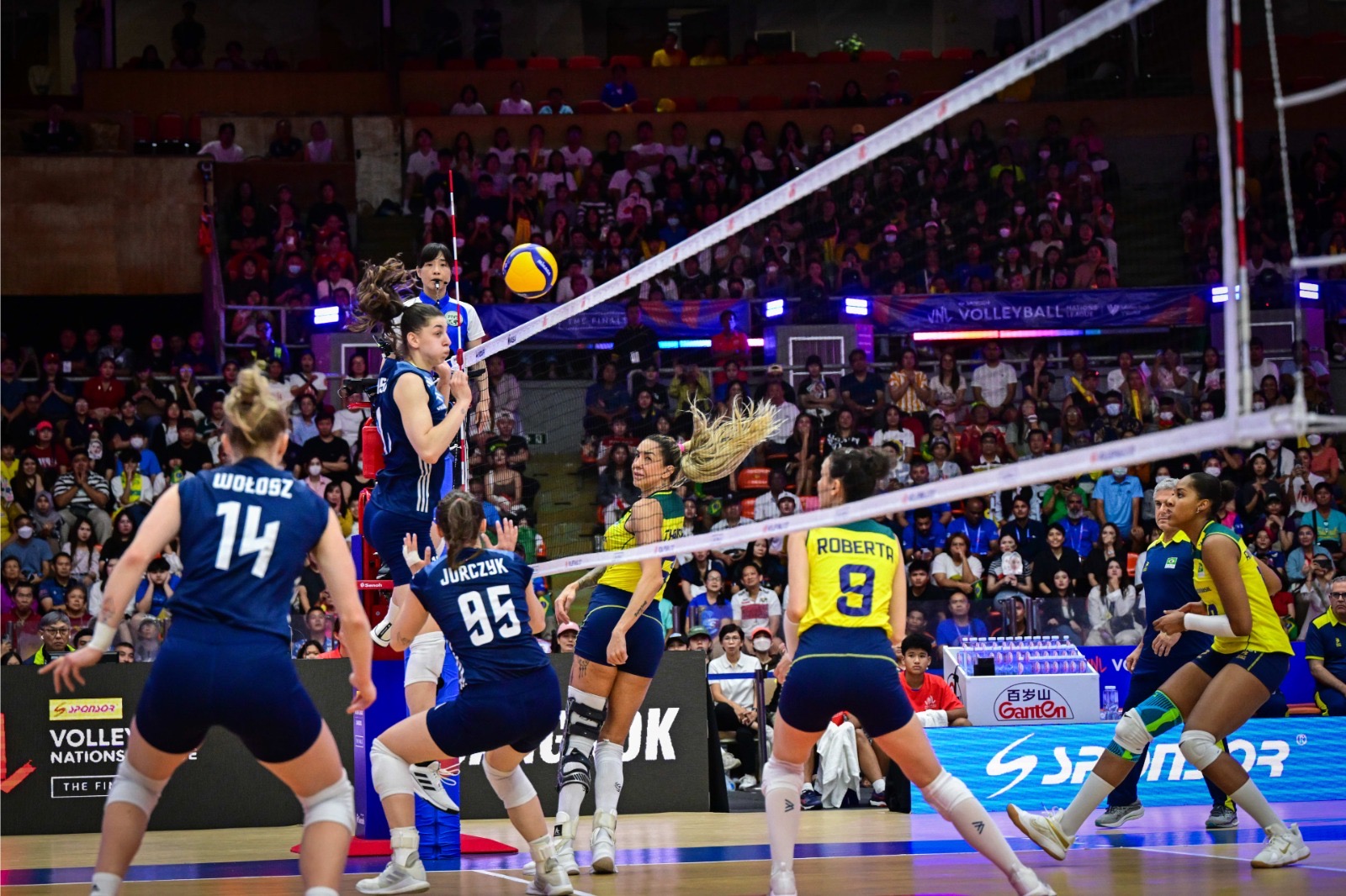 Vôlei: Brasil perde para a Polônia e termina em 4º na Liga das Nações feminina