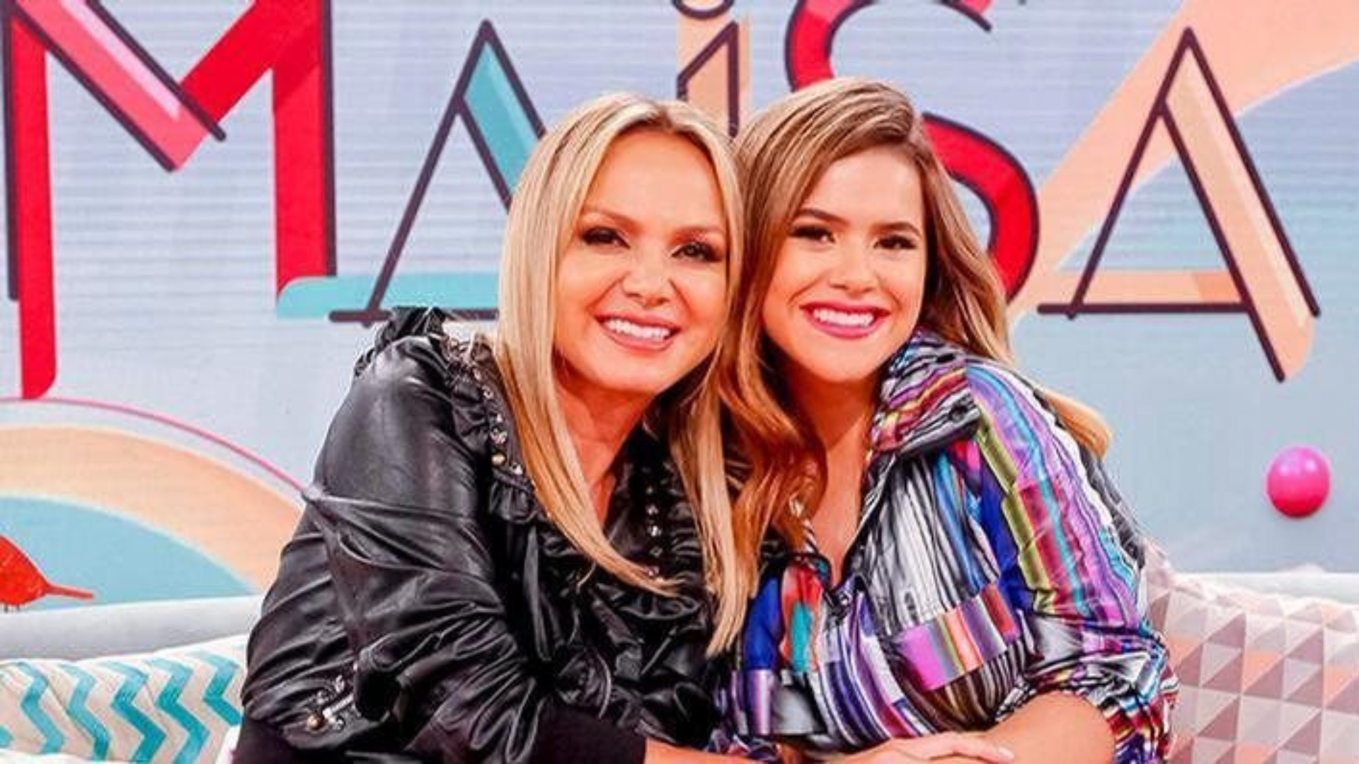 Nova contratada da Globo, Eliana recebe boas-vindas de Maisa, com quem dividirá emissora novamente