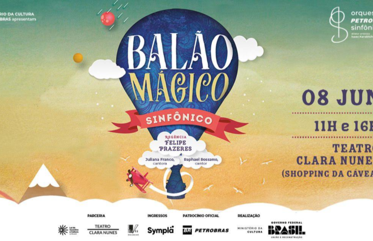 Sucessos da Turma do Balão Mágico ganham apresentação da Orquestra Petrobras Sinfônica neste sábado (8)