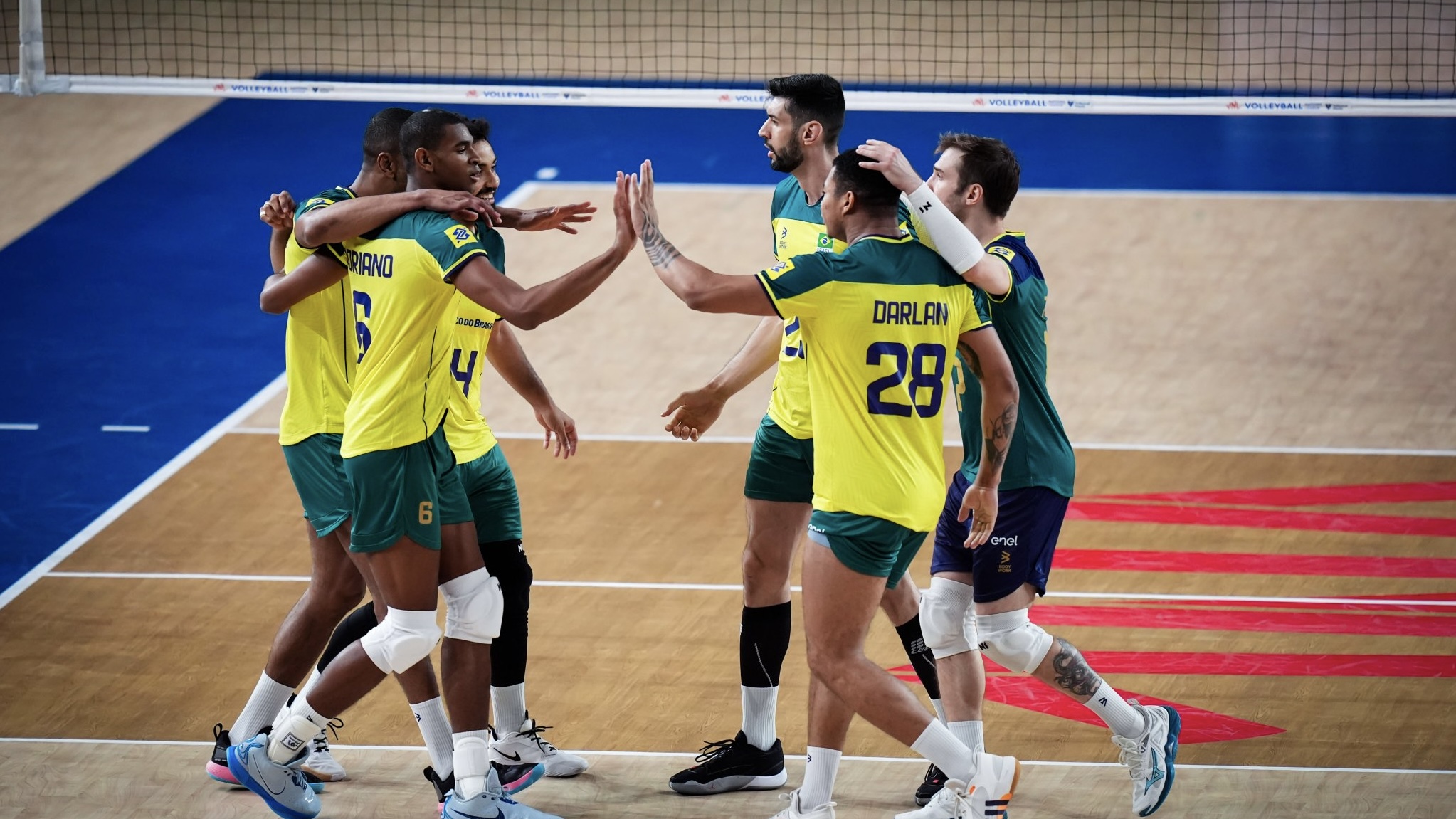 Brasil perde para Eslovênia no tie-break na Liga das Nações masculina de Vôlei