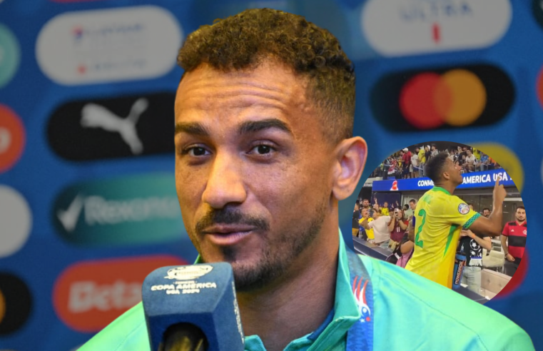 Danilo, capitão da Seleção Brasileira, discute com torcedor: ‘ninguém está de brincadeira’