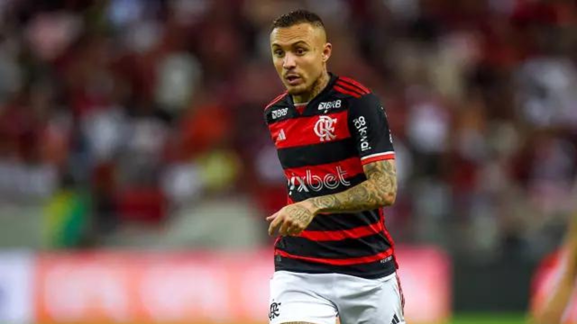 Com lesão no quadril, Everton Cebolinha desfalca Flamengo em até quatro semanas