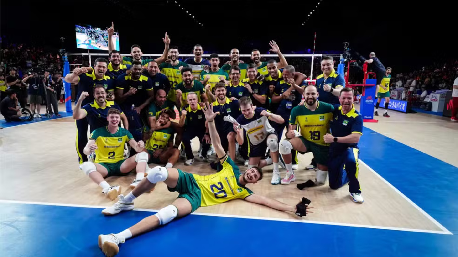 Vôlei masculino: Brasil enfrentará Polônia, Egito e Itália nas Olimpíadas