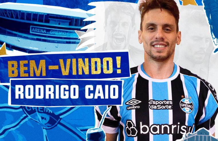 Grêmio anuncia contratação do zagueiro Rodrigo Caio, ex-Flamengo