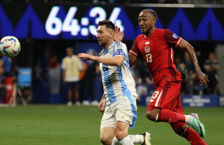 Argentina conta com brilho de Messi e vence o Canadá por 2 a 0 na abertura da Copa América