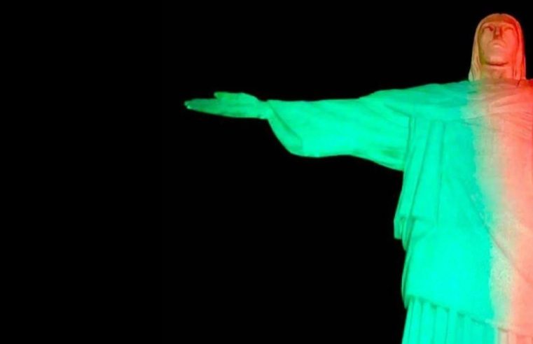 Cristo Redentor será iluminado de verde e vermelho em homenagem a Portugal