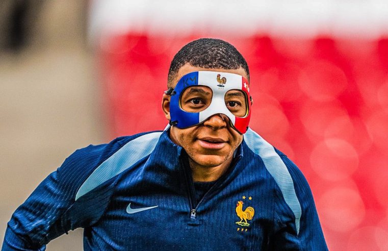 Mbappé não se adapta à máscara e desfalca França contra a Holanda