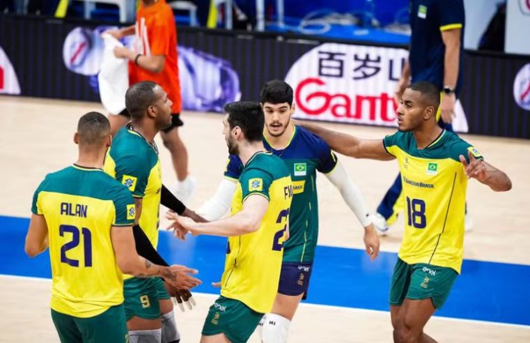 Vôlei: Brasil enfrenta Polônia nas Quartas de Final da Liga das Nações Masculina