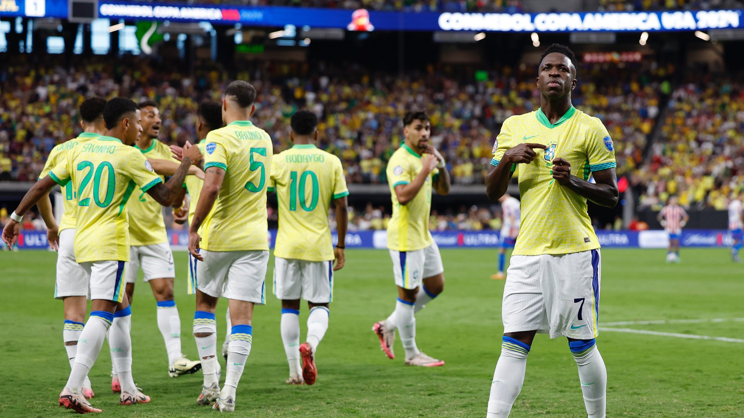 Brasil busca liderança do Grupo D contra a Colômbia na Copa América