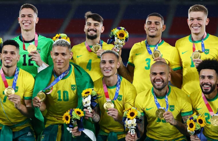 #Paris2024: Brasil é o maior medalhista da história do futebol olímpico