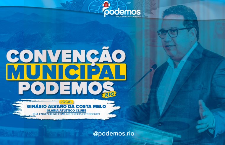 Podemos Rio lança candidatos a vereador para as eleições 2024 neste domingo (21)