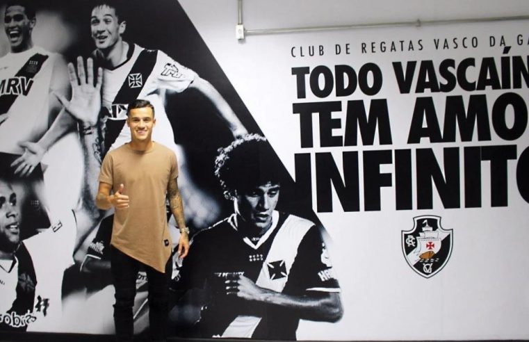 Vasco aguarda documentação do Aston Villa para anunciar Philippe Coutinho