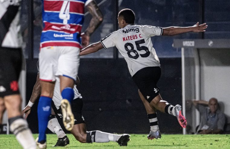 Vasco vence Fortaleza por 2 a 0 e se afasta da zona de rebaixamento