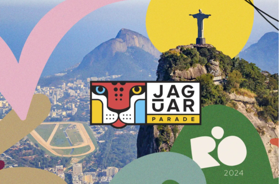 Onça-pintada da ‘JAGUAR PARADE’ chega ao Santuário Cristo Redentor antes de viajar para França