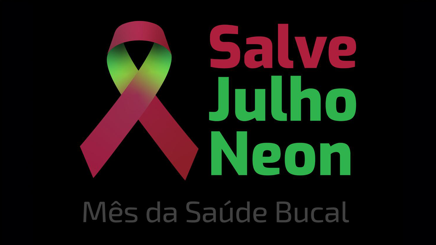 Sorria! Julho Neon 2024:  Campanha conscientiza sobre a saúde bucal