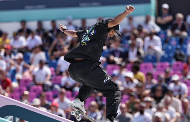 Kelvin Hoefler termina Skate Street masculino em sexto lugar nas Olimpíadas de Paris