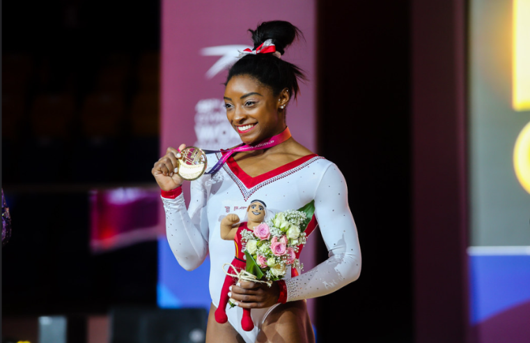 Simone Biles garante vaga nas Olimpíadas de Paris 2024