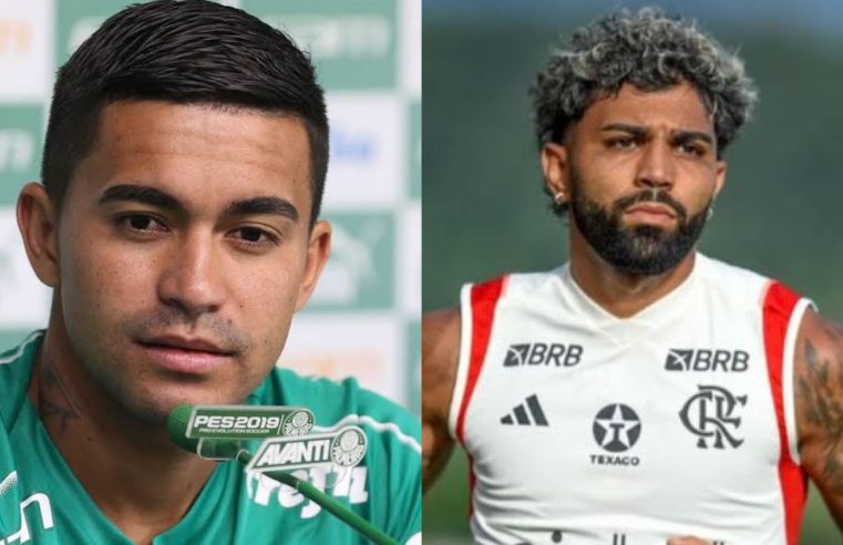 Flamengo e Palmeiras negociam troca entre Gabigol e Dudu