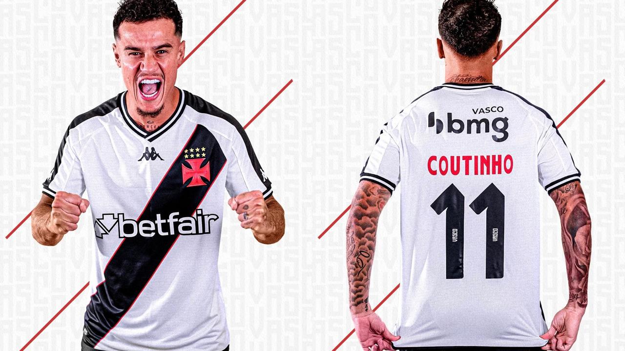 Acabou a espera: Vasco da Gama anuncia Philippe Coutinho