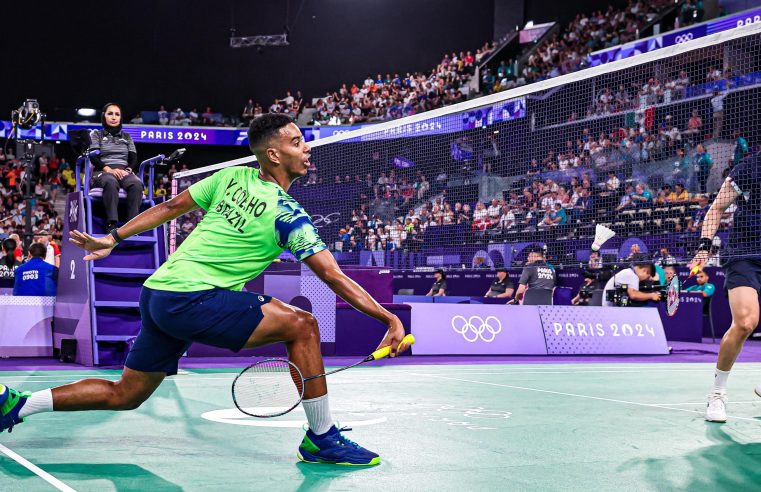 Badminton: Ygor Coelho se despede das Olimpíadas de Paris