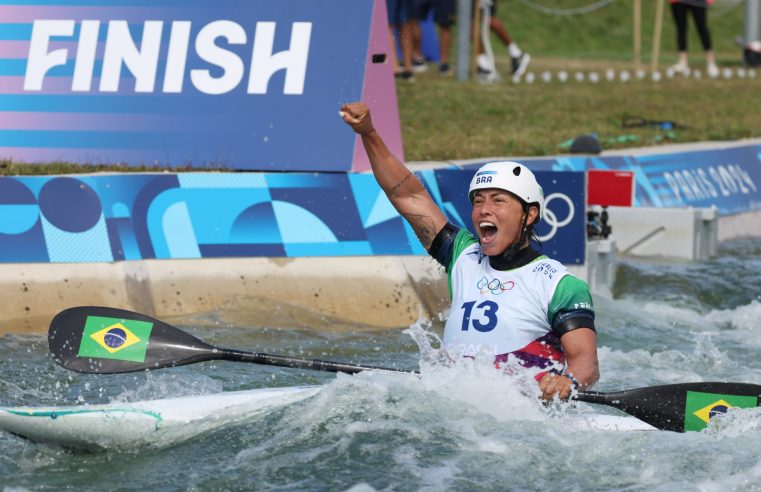 Ana Sátila fica com o quinto Lugar na final de Canoa Individual na Olimpíada de Paris