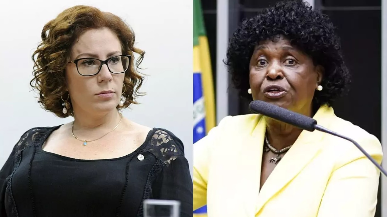 Benedita da Silva anuncia processo por racismo contra Carla Zambelli após ser chamada de ‘Chica da Silva’