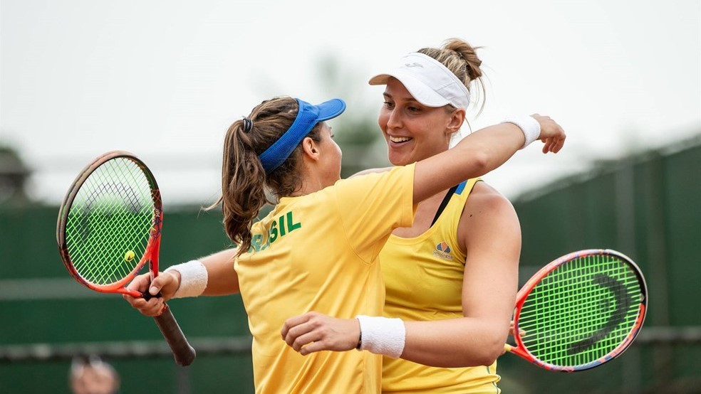 Bia Haddad e Luisa Stefani vencem chinesas por 2 sets a 0 e avançam no Torneio Olímpico de Tênis