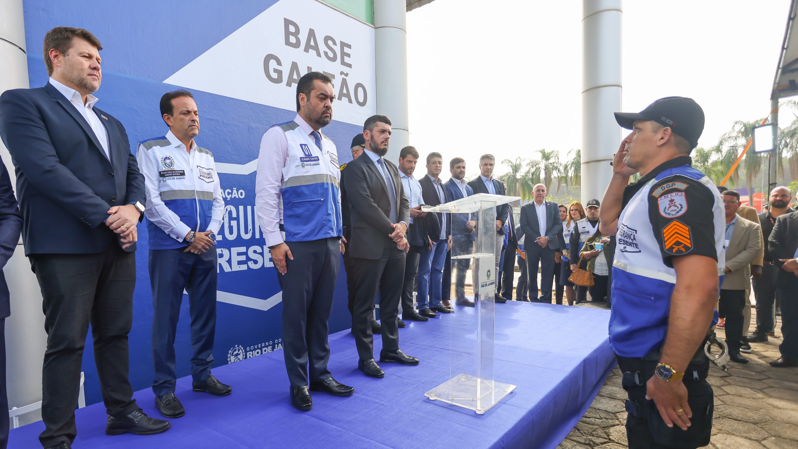 Base do Programa Segurança Presente é inaugurada no Aeroporto Internacional do Galeão