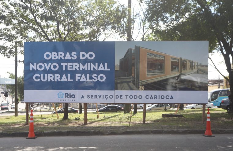 Terminal Curral Falso segue em obras e será entregue ainda este ano