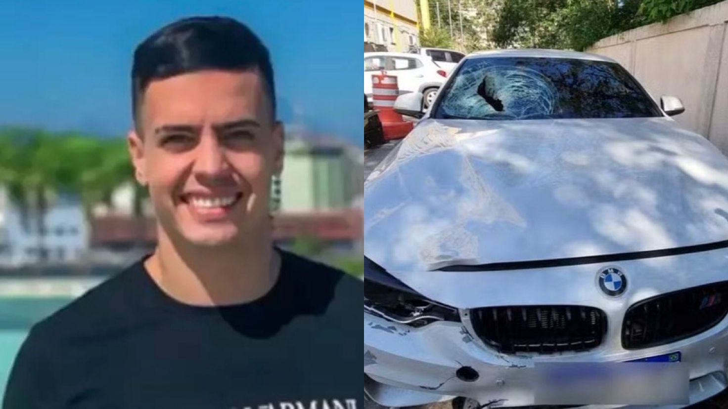 BMW de influenciador foragido que atropelou e matou noivo acumula mais de R$ 51 mil em dívidas