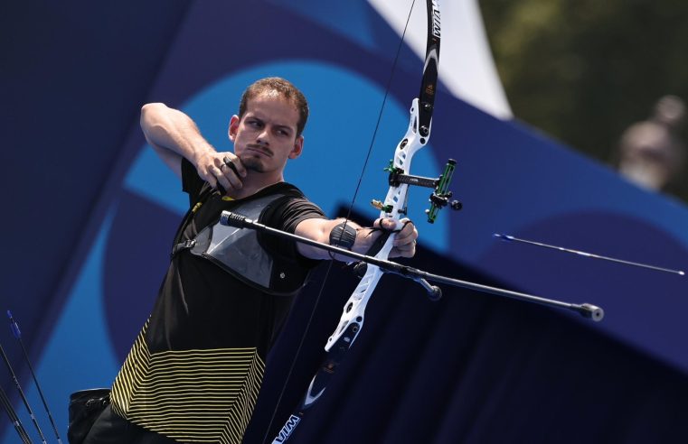 Tiro com Arco: Marcus D’Almeida e Ana Luiza Caetano avançam nas competições individuais