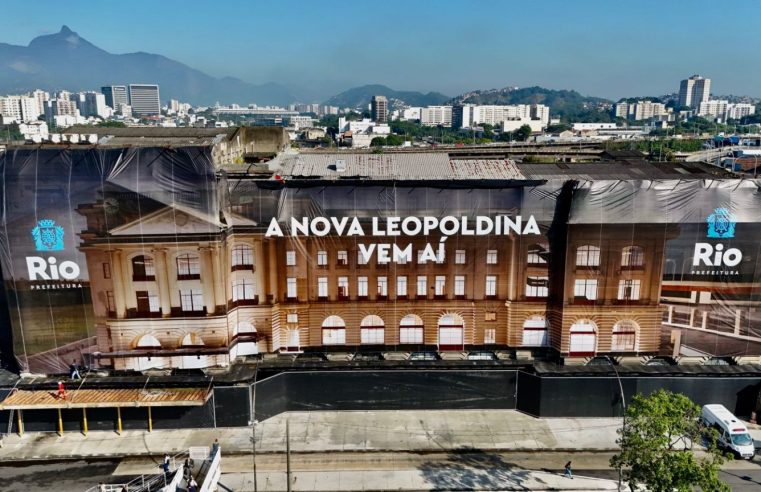 Prefeitura do Rio inicia obras de restauro da histórica Estação Leopoldina na Avenida Francisco Bicalho