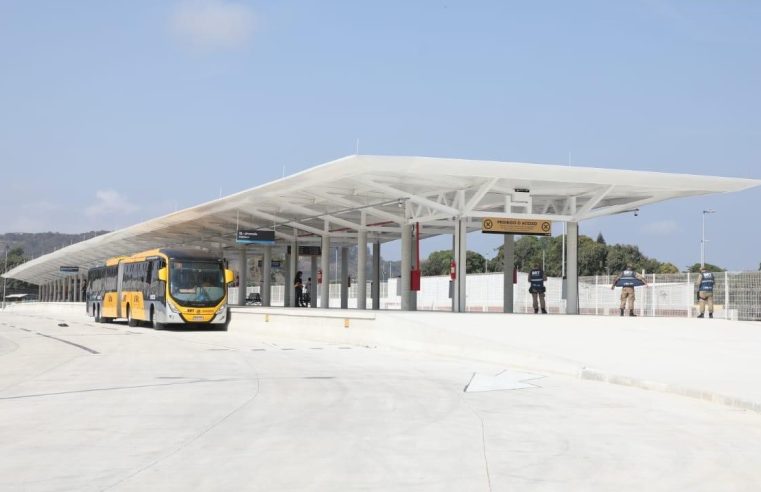 Novo terminal de BRT Pingo D’Água é inaugurado em Guaratiba e é 22 vezes maior que antiga estação