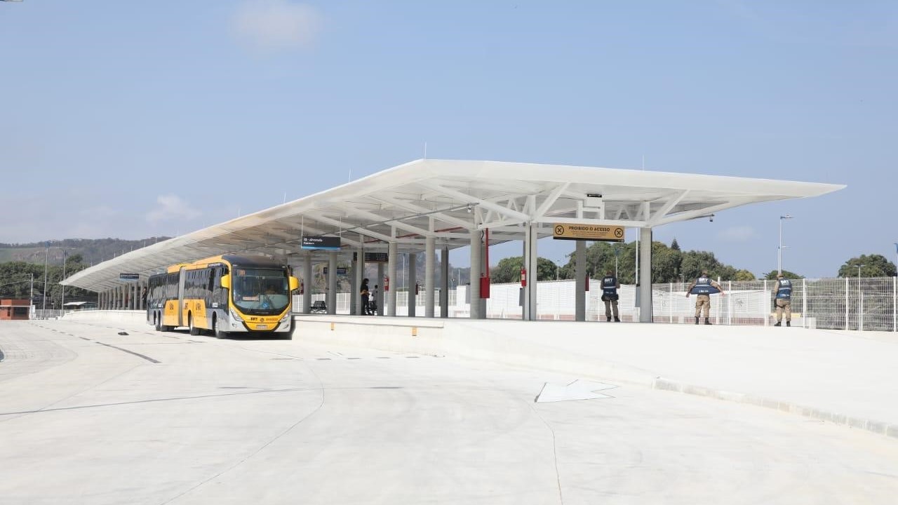Novo terminal de BRT Pingo D’Água é inaugurado em Guaratiba e é 22 vezes maior que antiga estação