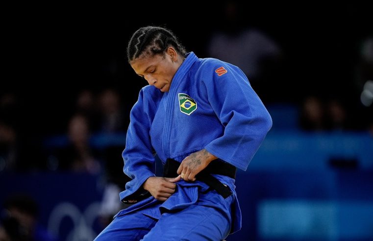 Judô: Rafaela Silva perde para japonesa e fica fora do pódio nas Olimpíadas de Paris